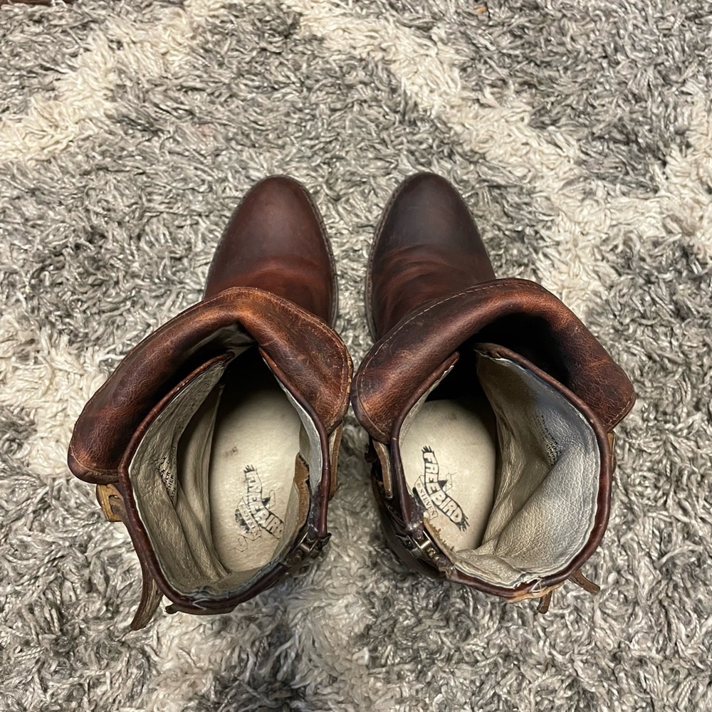 Freebird by Steven Apex Boots in Cognac Rare! - Picture 12 of 14